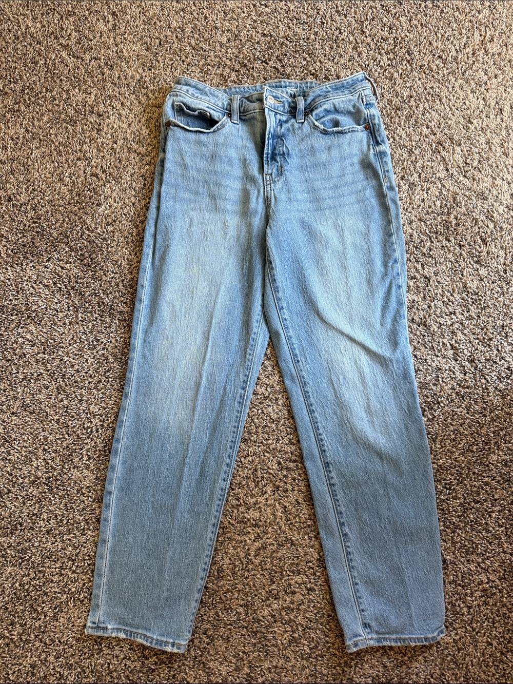 Old Navy Light Blue Straight Leg Women's Jeans